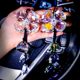 Five-leaf clover crystal car hanging decoration car hanging decoration supplies crystal handicraft car hanging gift delivery