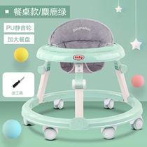 Baby stand railing walker anti-o-leg baby multi-functional anti-rollover hand push learn to walk walker 2024
