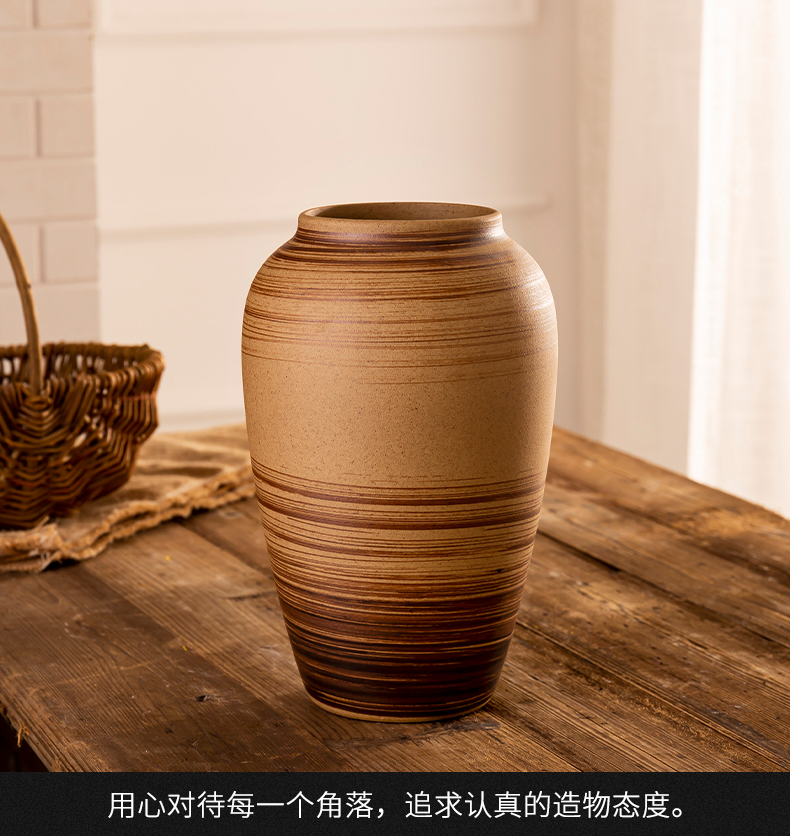 Jingdezhen ceramic vase simulation flower flower creative furnishing articles home living room table wine vintage soft adornment