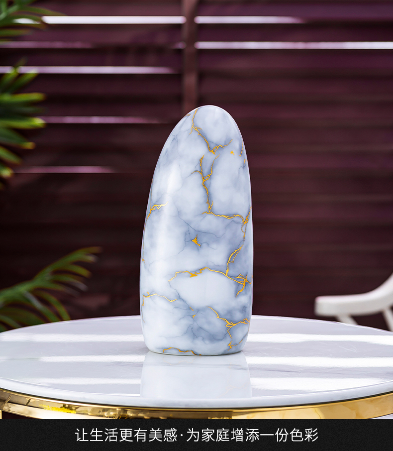 Light and decoration ceramics small place lucky I and contracted new home sitting room of TV ark, wine porch and office decoration