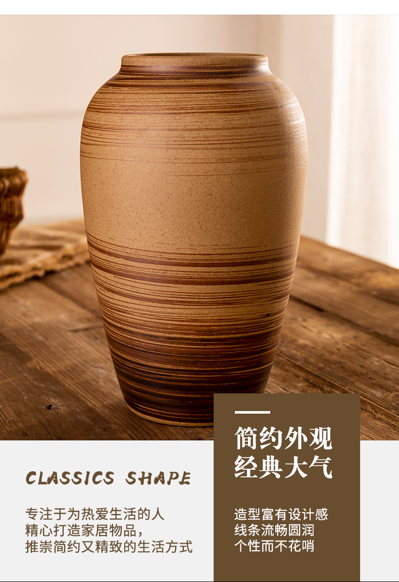 Jingdezhen ceramic vase simulation flower flower creative furnishing articles home living room table wine vintage soft adornment