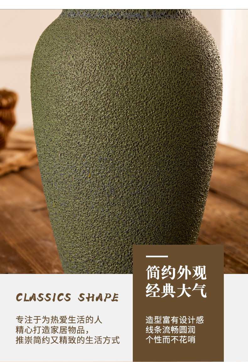 Jingdezhen ceramic ceramic vase creative furnishing articles table sitting room floret bottle of flower arranging flowers, art porcelain hydroponics