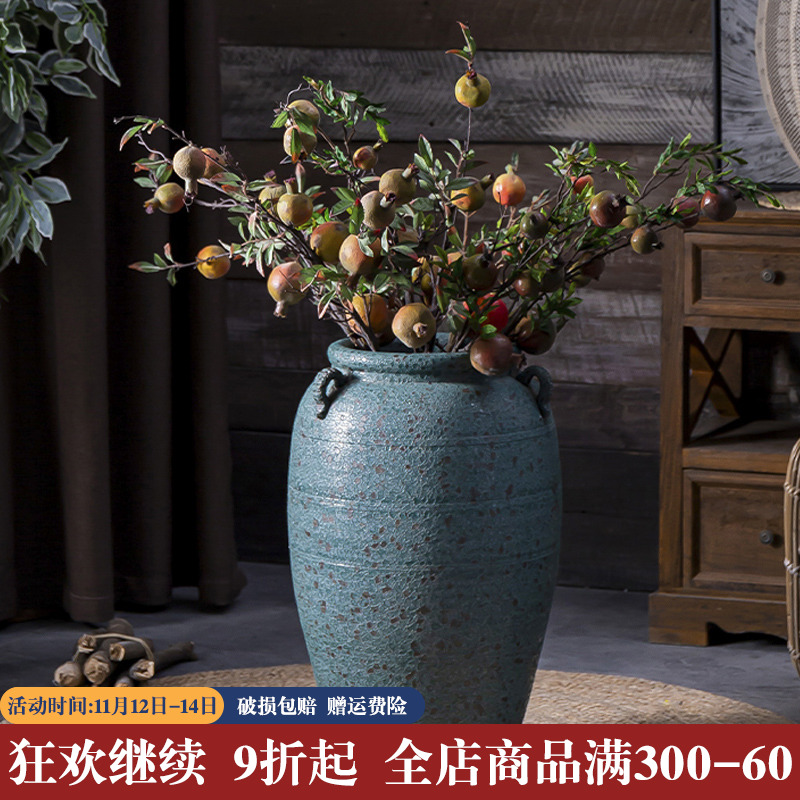 American vase landed a large sitting room flower arrangement suits for furnishing articles lobby decoration to the hotel villa to heavy POTS restoring ancient ways