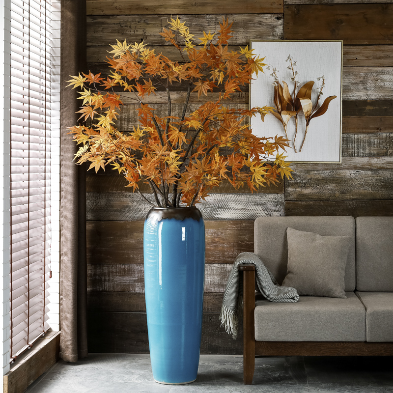 American landing large ceramic vase furnishing articles contracted and I sitting room flower arranging dried flower hotel villa European - style decoration