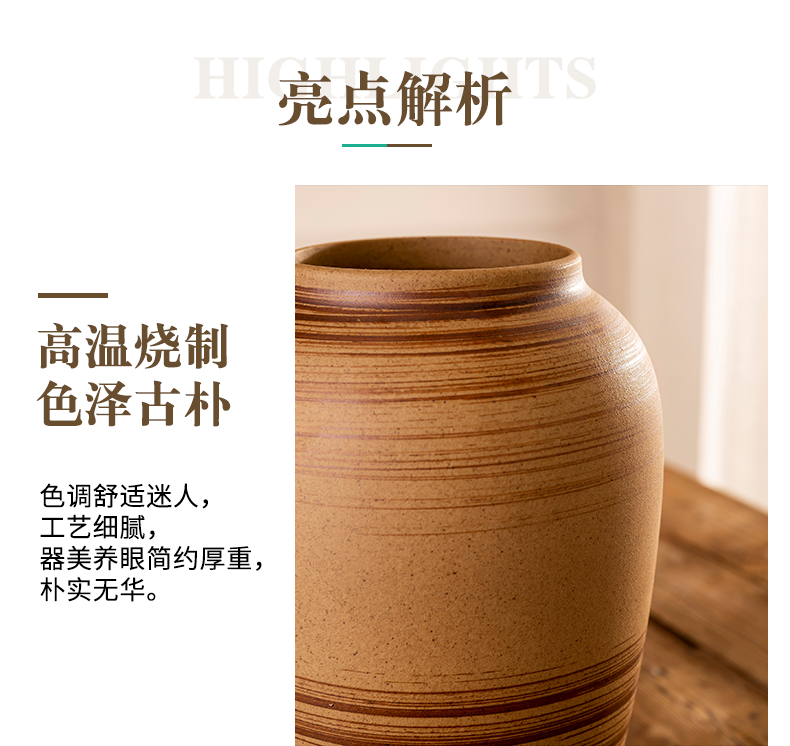 Jingdezhen ceramic vase simulation flower flower creative furnishing articles home living room table wine vintage soft adornment