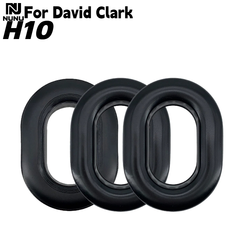 Suitable for David Clark Headphones, David Clark Aviation Noise-Canceling H10 Headphones, Silicone Leather Sound-Isolating Earmuffs Suitable for David Clark Headphones, David Clark Aviation Noise-Canceling H10 Headphones, Silicone Leather Sound-Isolating Earmuffs