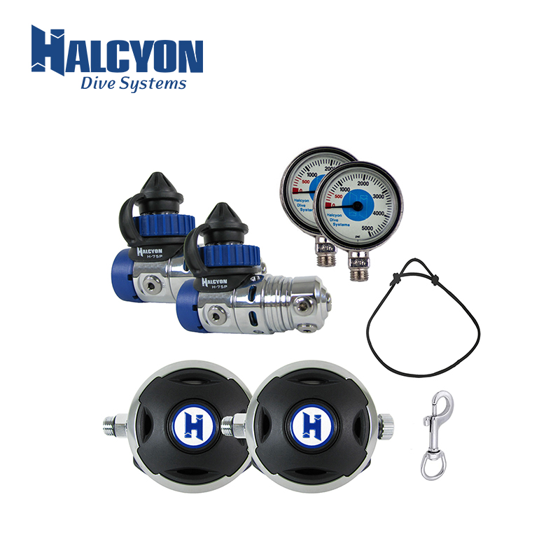 Hallcyon H-75P H-50D Sidemount Cylinder Pkg Side Hang adjuster suite
