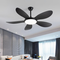 Nordic fan light frequency conversion wind home dining room living room ceiling fan lamp bedroom top integrated with electric fan chandelier