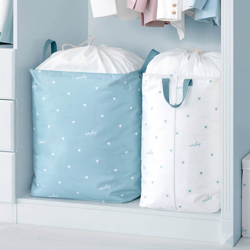 Large storage bags, huge capacity, clothes, clothes, quilts, household clothes, packing, artifacts, organizing bags.