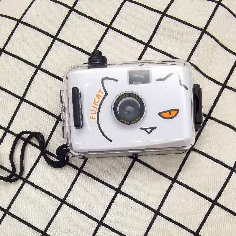 ins fool roll cute small camera Portable portable student beginner white film machine introduction