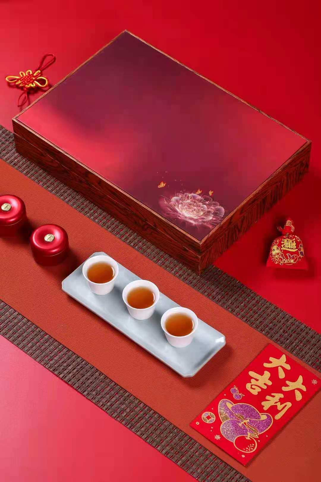 Shengtao tea empty gift box packaging small cans brewing black tea Jinjunmei broken silver universal boutique box custom