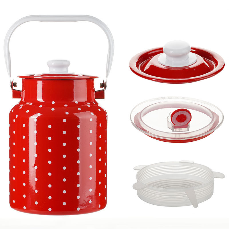 Boiled milk bucket beaten soy milk snack storage dry goods large jars of multigrain storage bottle sour rice wine brew tea with sealed lid