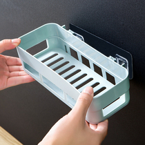 Bathroom punch-free wall-mounted shelf Bathroom toilet toilet suction cup storage rack Sink artifact