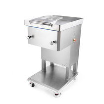 Engineering large-scale commercial electric meat slicer processing plant imported blade cutting chicken nuggets and duck nuggets strip cutting machine