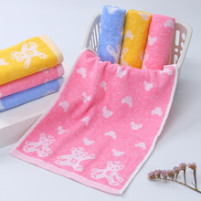 3条洗脸小毛巾洗澡家用纯棉儿童手巾