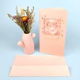 Трехмерная элитная брендовая открытка, подарок на день рождения, в 3d формате