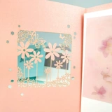 Трехмерная элитная брендовая открытка, подарок на день рождения, в 3d формате