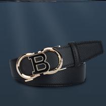 Leather Strap Men Genuine Leather Automatic Buckle Andontal Wear Style Business Belt Upscale Bull Leather Casual 100 Hitch Pants Strap