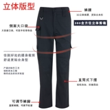 Черные летние тактические штаны, свободный крой, облегающий крой