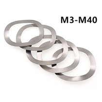 304 stainless steel three wave washer M3M4M5-M41 Wave washer Wave spring washer Wave washer