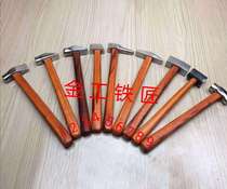Dali Bai Silver Jewelry Handmade Hammer Engraving DIY Hammer Wood Making Water Wave Dot Pattern Hammer Tools Crafts