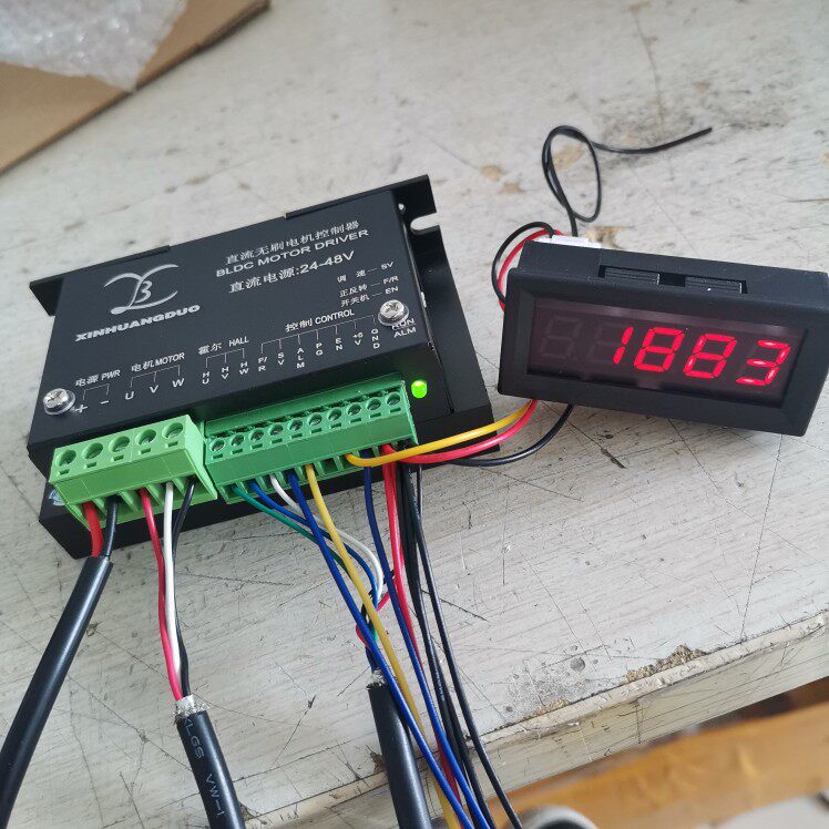 Шпиндель 500w 无刷电机主轴er11直流打磨钻孔高速风冷pcb雕刻佛珠手钻调速 DC motor