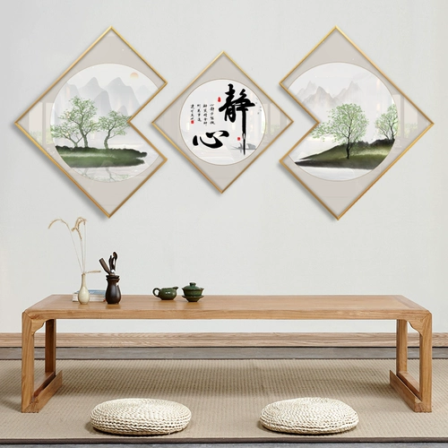 Новая китайская в стиле гостиная декоративная живопись Санлиан тиха