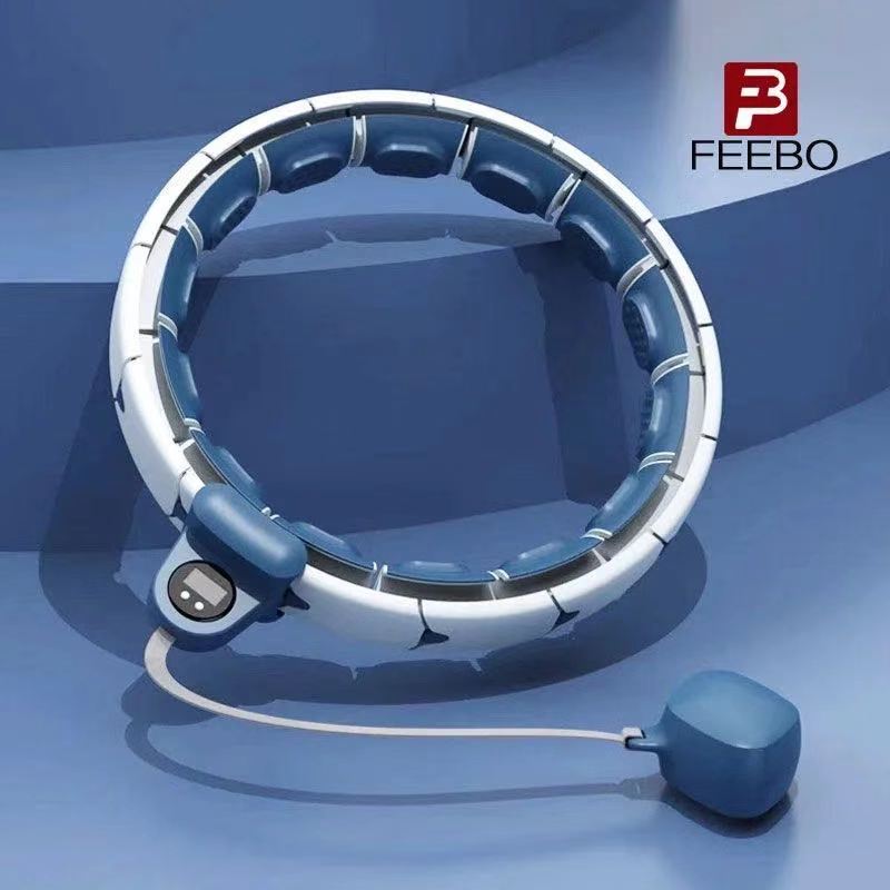 American FEEBO hula hoop will not drop the same style as the intelligent aggravation lazy person collecting belly fitness fat burning female vibrato Song Yi