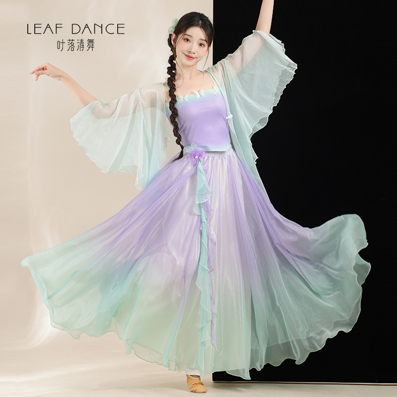 🌟古风仙气飘逸演出服套装,打造梦幻舞台🌟-古典舞服-淘宝好物网