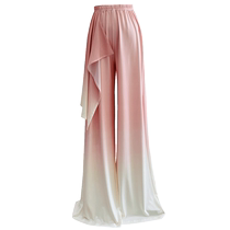 Ye Luoqing Dance Classical Dance Loose Gradient Floating Gauze Wide Leg Pants Modern Dance Practice Clothes Performance Clothes Training Dance Pants