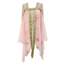 Ye Luoqing Dance Classical Dance and Lishu Dance Costumes Elegant Contrast Color Printed Skirts Dance Performance Costumes for the Art Test Repertoire