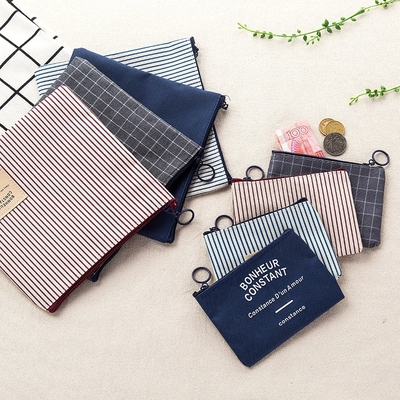 Net red shake sound storage bag Small bag Hanging portable zipper Small storage bag Change zipper Cosmetic bag