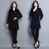 Шерстяное пальто, длинный комбинезон, средней длины