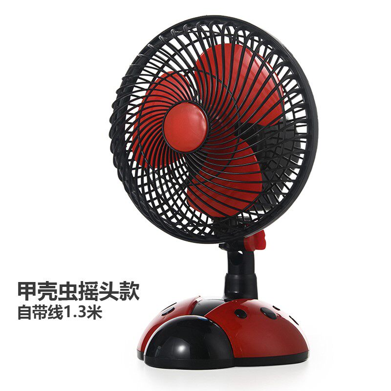 Kitchen wall-mounted summer 220v small fan dormitory lower berth plug-in fan small desktop plug power fan
