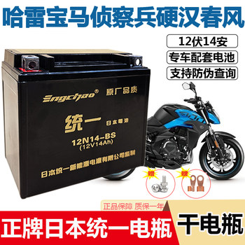 Unified dry battery harley bmw spring dry battery