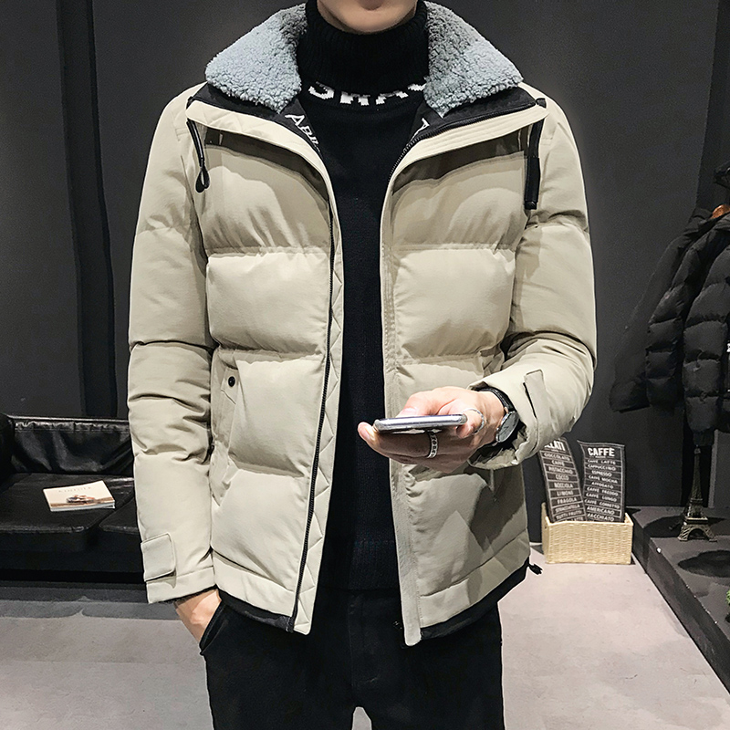棉服男韩版棉袄2019年新款潮流短款冬季外套加厚保暖棉衣冬装冬衣