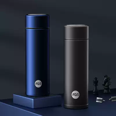 2021 New fga thermos cup men and women 304 stainless steel water cup business portable tea cup lettering custom