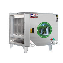 Low-altitude emission oil fume purifier 4000 air volume commercial hotel kitchen catering small electrostatic barbecue environmental protection