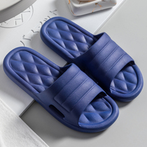 Japanese-style bread slippers mens summer outdoor wear non-slip couple indoor bathroom bath deodorant soft bottom home sandals and slippers