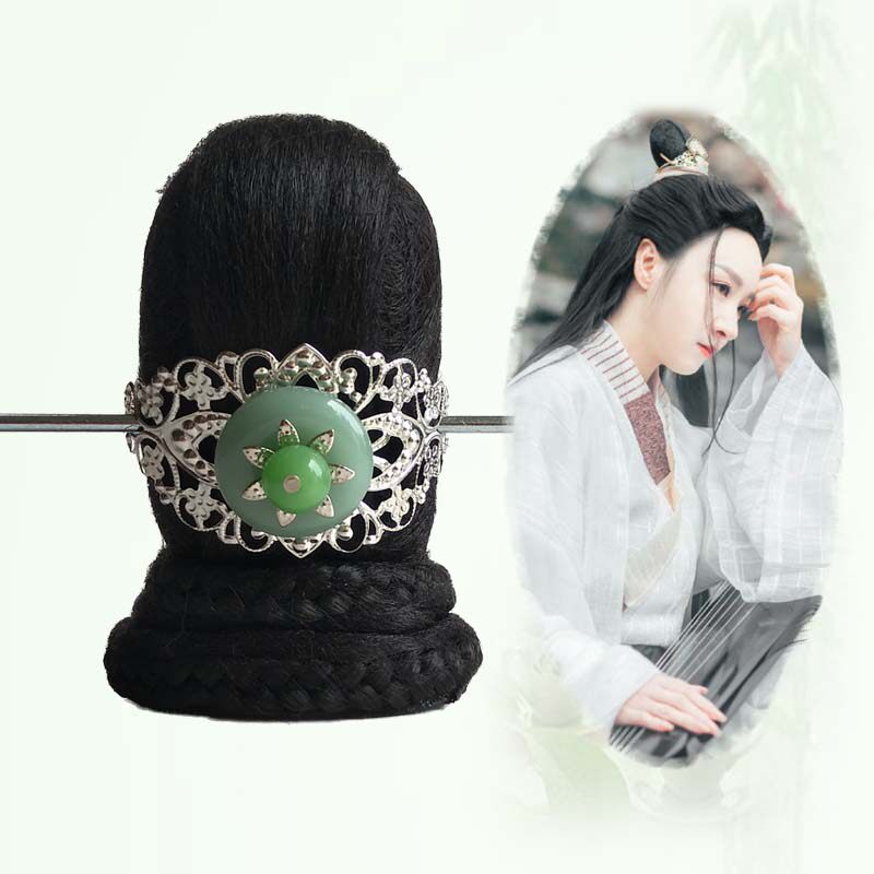 Lig Gooey Fashion Wig Nine Princess Hair Bun Gufeng Video Performance Little Raw Taoiseman Hanfu Books Raw Hair