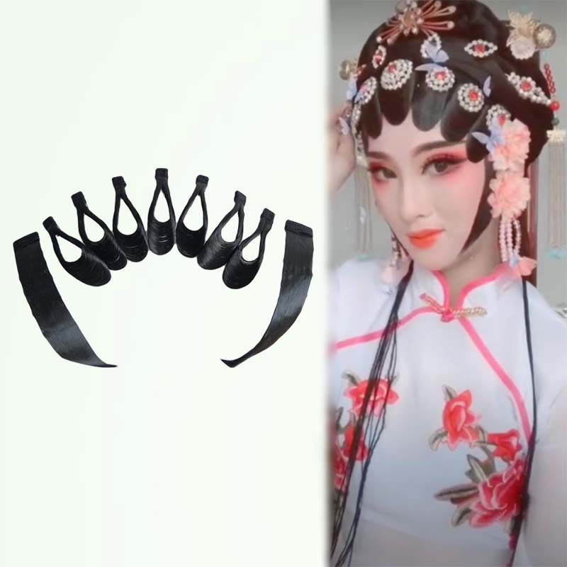 Lig Ancient Wig Wig Type Women's Modeling Drama Liu Hai Performed Prop Seven-Star Liu Haiyu Spring COS