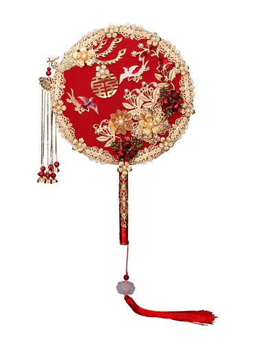 Вентилятор для невесты, аксессуар, китайский стиль, изысканный стиль