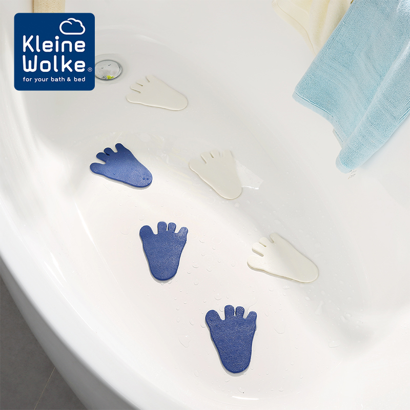 Kleine Wolke Germany imported PVC foot bathroom non-slip mat shower room children's bathtub mat