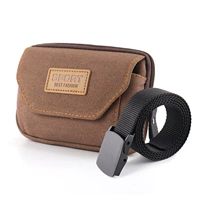 Маленький коричневый [два -слой 5 дюймов]+ремень