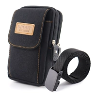 Большой черный [вертикальный три -слой 6,5 -инч]+ремень