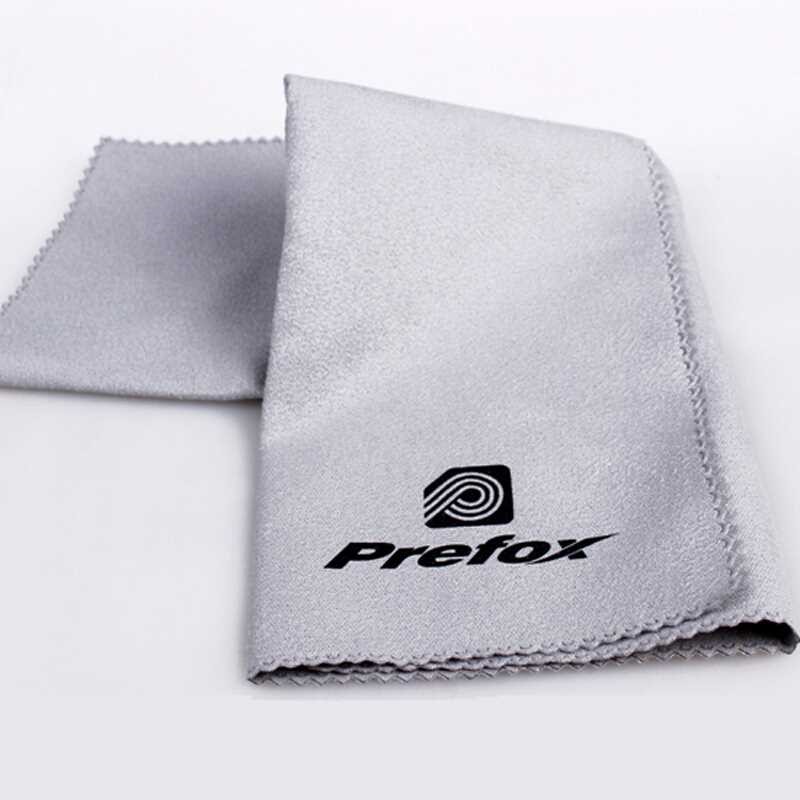 Prefox cleaning cloth wiping cloth guitar bass piano keys violin universal musical instrument wiping cloth care cloth gray