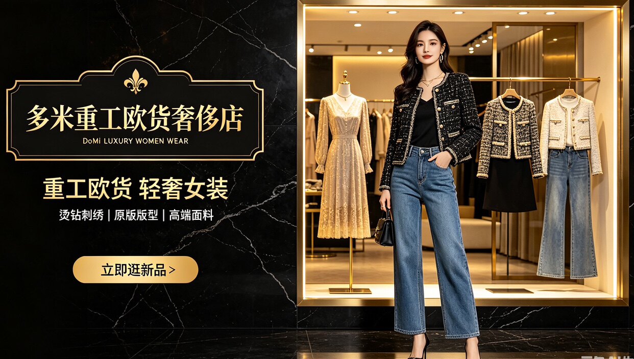 多米重工欧货奢侈店的LOGO