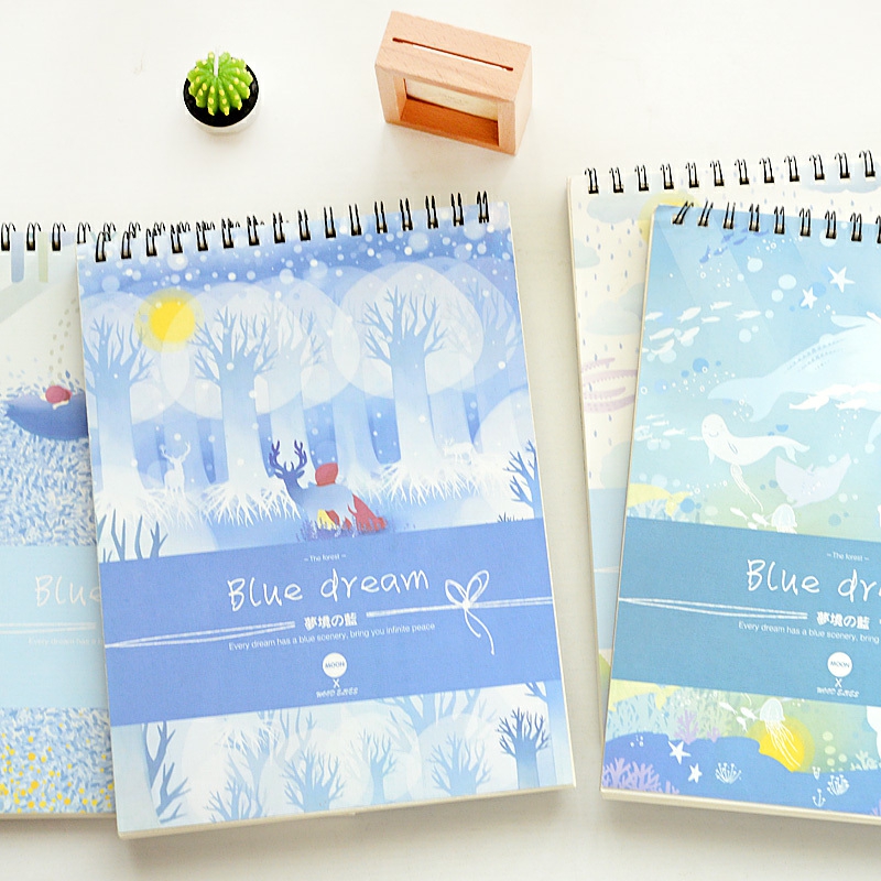 A3 Hand-drawn sketchbook Large drawing book Color pencil book Drawing book for students with art students special eight-open sketchbook 8k drawing paper hard shell album blank beginner thickened sketchbook cotton