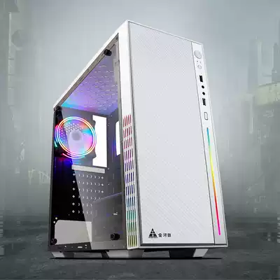 Jinhatian foresee N27 computer case Desktop computer full side permeable cooling game machine box atx large main case mute