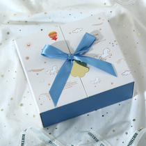 Gift box empty box large gift box ins Wind birthday surprise gift box ritual feel packaging box to send boyfriend money